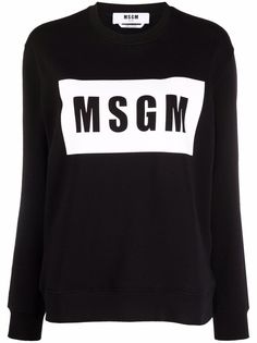 MSGM свитер с логотипом