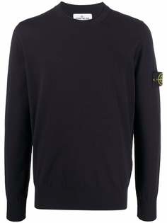 Stone Island джемпер с нашивкой-логотипом