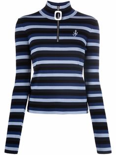 JW Anderson топ хенли в полоску