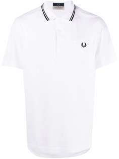 FRED PERRY рубашка поло с вышитым логотипом