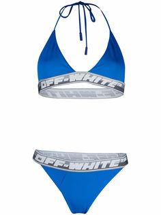 Off-White LOGO BAND BIKINI BLUE NO COLOR