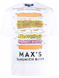 Junya Watanabe футболка Maxs Sandwich Book