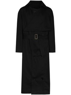 Liam Hodges double-breasted trench coat