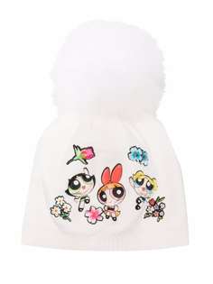 Monnalisa шапка Powerpuff Girls с помпоном