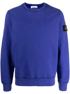 Stone Island толстовка с нашивкой-логотипом