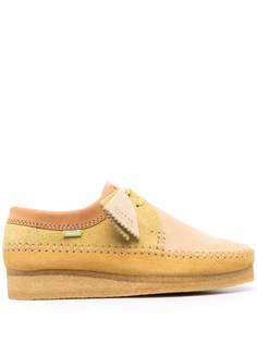 Clarks X Levi Weaver lace-up suede shoes