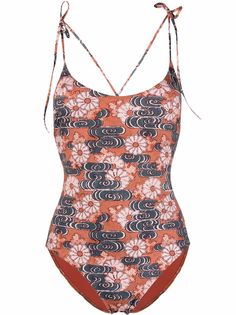Ulla Johnson Adhara Dawn-print swimsuit