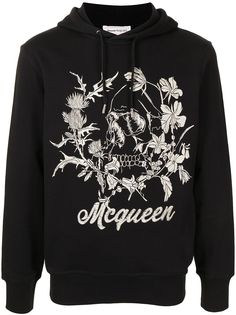 Alexander McQueen худи с вышитым логотипом