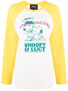 Marc Jacobs Baseball Peanuts print T-shirt