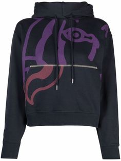 Kenzo graphic-print cotton hoodie