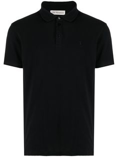 Trussardi рубашка поло с вышитым логотипом