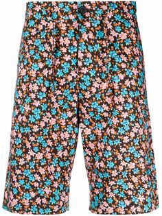 PAUL SMITH шорты с цветочным принтом