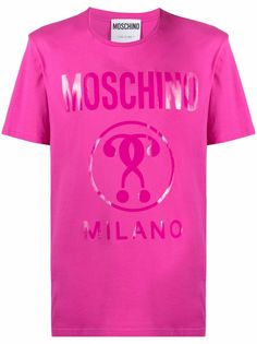 Moschino футболка с короткими рукавами и логотипом