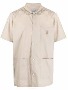 Carhartt WIP рубашка с нашивкой-логотипом