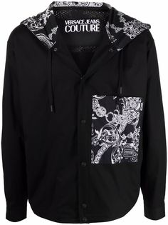 Versace Jeans Couture куртка на молнии с принтом