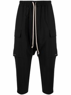 Rick Owens укороченные брюки карго