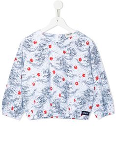 Kenzo Kids толстовка с принтом