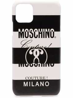 Moschino чехол для iPhone 11 Pro Max с логотипом