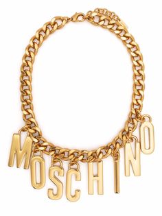 Moschino чокер с логотипом