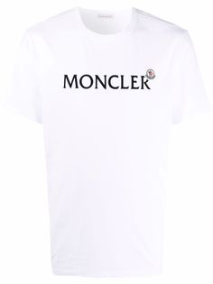 Moncler футболка с логотипом