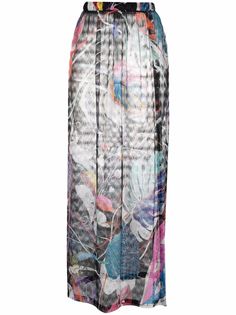 Missoni пляжная накидка с абстрактным узором
