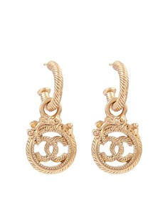 Chanel Pre-Owned серьги 2003-го года с логотипом CC