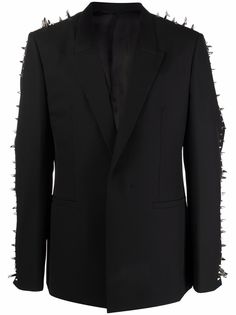 Givenchy однобортный пиджак с заклепками