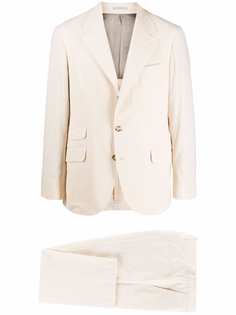 Brunello Cucinelli костюм с однобортным пиджаком