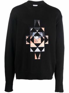 Marcelo Burlon County of Milan джемпер с нашивкой