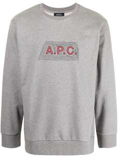 A.P.C. толстовка с логотипом