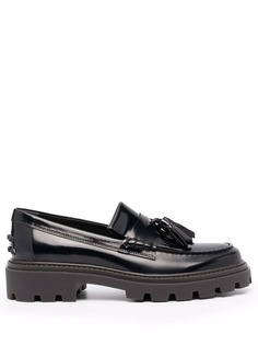 Tods лоферы с кисточками Tod`S