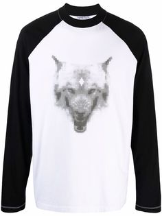 Marcelo Burlon County of Milan футболка с графичным принтом