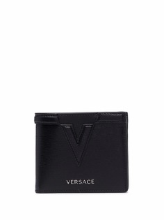 Versace кошелек с тисненым логотипом