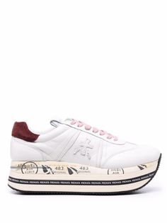Premiata кроссовки Beth 5345 на платформе