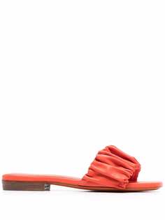 Santoni сандалии со сборками