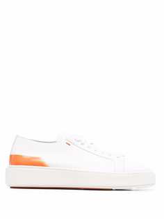 Santoni кеды на шнуровке
