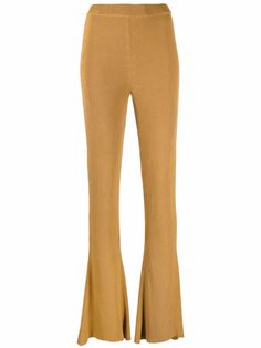 Aeron расклешенные брюки Egon в рубчик