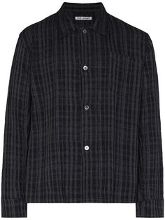 Our Legacy Box check-pattern shirt