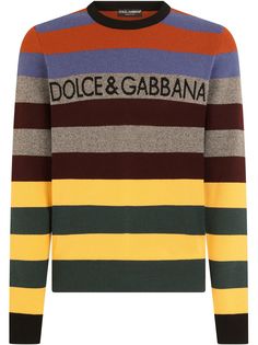Dolce & Gabbana кашемировый джемпер вязки интарсия