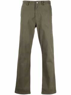 7 For All Mankind прямые брюки средней посадки