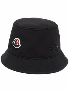 Moncler logo-patch bucket hat
