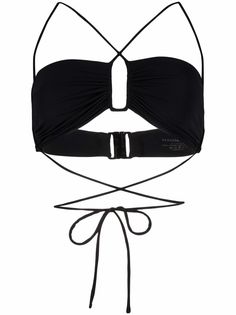 Magda Butrym cross-strap bikini top