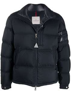 Moncler logo patch puffer jacket
