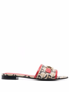 Salvatore Ferragamo шлепанцы с монограммой Gancini