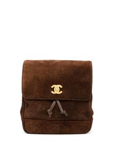 Chanel Pre-Owned рюкзак Triple 1997-го года с логотипом CC