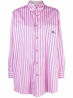 Etro striped button-up shirt