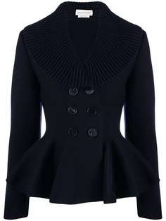 Alexander McQueen fitted double-breasted jacket