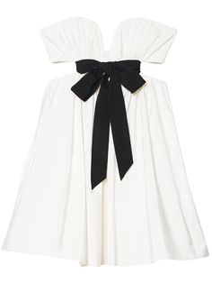 Carolina Herrera платье с бантом