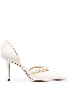 Jimmy Choo декорированные туфли с заостренным носком
