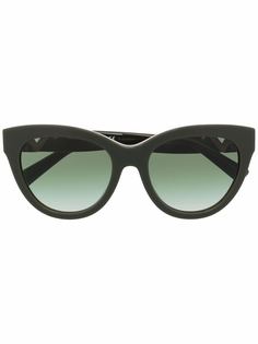 Valentino Eyewear солнцезащитные очки с логотипом VLogo Signature